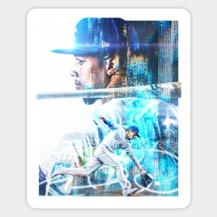 Adalberto Mondesi Kansas City Sports Art Sticker